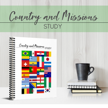 Load image into Gallery viewer, Country and Missions Study Printable