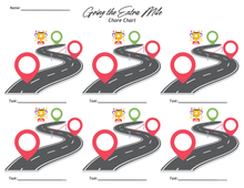 Load image into Gallery viewer, Going the Extra Mile Chore Chart