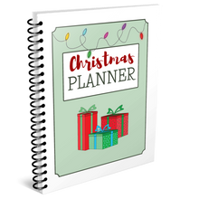 Load image into Gallery viewer, Christmas Planner with Lights
