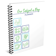 Load image into Gallery viewer, One Subject a Day Planner