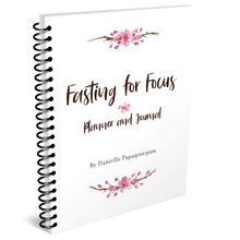 Load image into Gallery viewer, Fasting for Focus Planner and Journal
