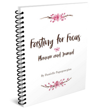 Load image into Gallery viewer, Fasting for Focus Planner and Journal