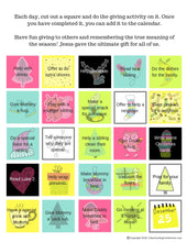 Load image into Gallery viewer, Advent calendar cut-outs