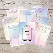 Load image into Gallery viewer, 30 Day Couples Journal