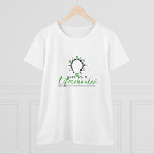 Load image into Gallery viewer, Life as a Lifeschooler logo T-shirt