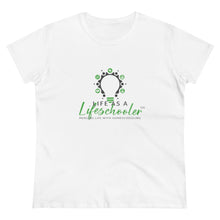Load image into Gallery viewer, Life as a Lifeschooler logo T-shirt