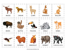 Load image into Gallery viewer, Animal Continents