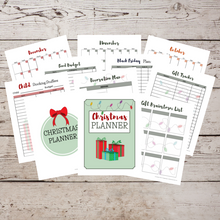 Load image into Gallery viewer, Christmas Planner with Lights