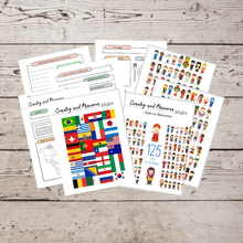 Load image into Gallery viewer, Country and Missions Study Printable