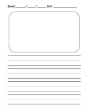 Load image into Gallery viewer, Drawing and Writing Journal