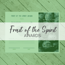 Load image into Gallery viewer, Fruit of the Spirit Awards