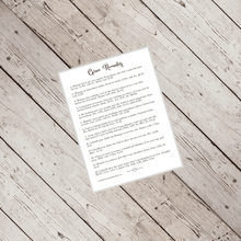 Load image into Gallery viewer, Grace Reminders