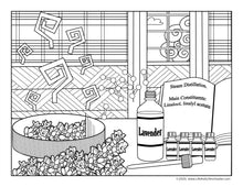 Load image into Gallery viewer, Lavender Coloring Book