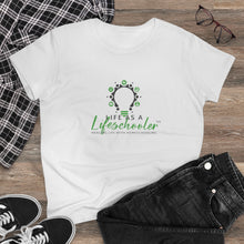 Load image into Gallery viewer, Life as a Lifeschooler logo T-shirt