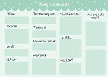 Load image into Gallery viewer, Kids Calendar