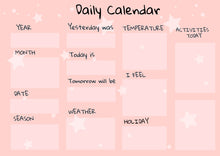 Load image into Gallery viewer, Kids Calendar