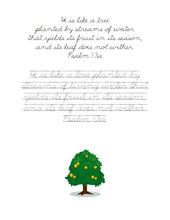 Load image into Gallery viewer, Like a Tree (Psalm 1:3) Copywork Printable Pack