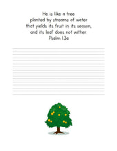 Load image into Gallery viewer, Like a Tree (Psalm 1:3) Copywork Printable Pack