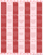 Load image into Gallery viewer, All About Love Bible Scripture Prayer Challenge

