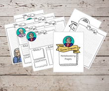 Load image into Gallery viewer, Composers Notebooking Pages
