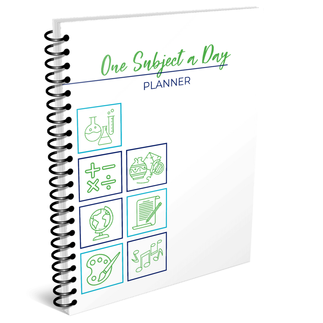 One Subject a Day Planner