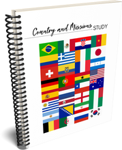 Load image into Gallery viewer, Country and Missions Study Printable

