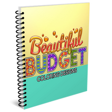 Load image into Gallery viewer, Beautiful Budget Coloring Planner

