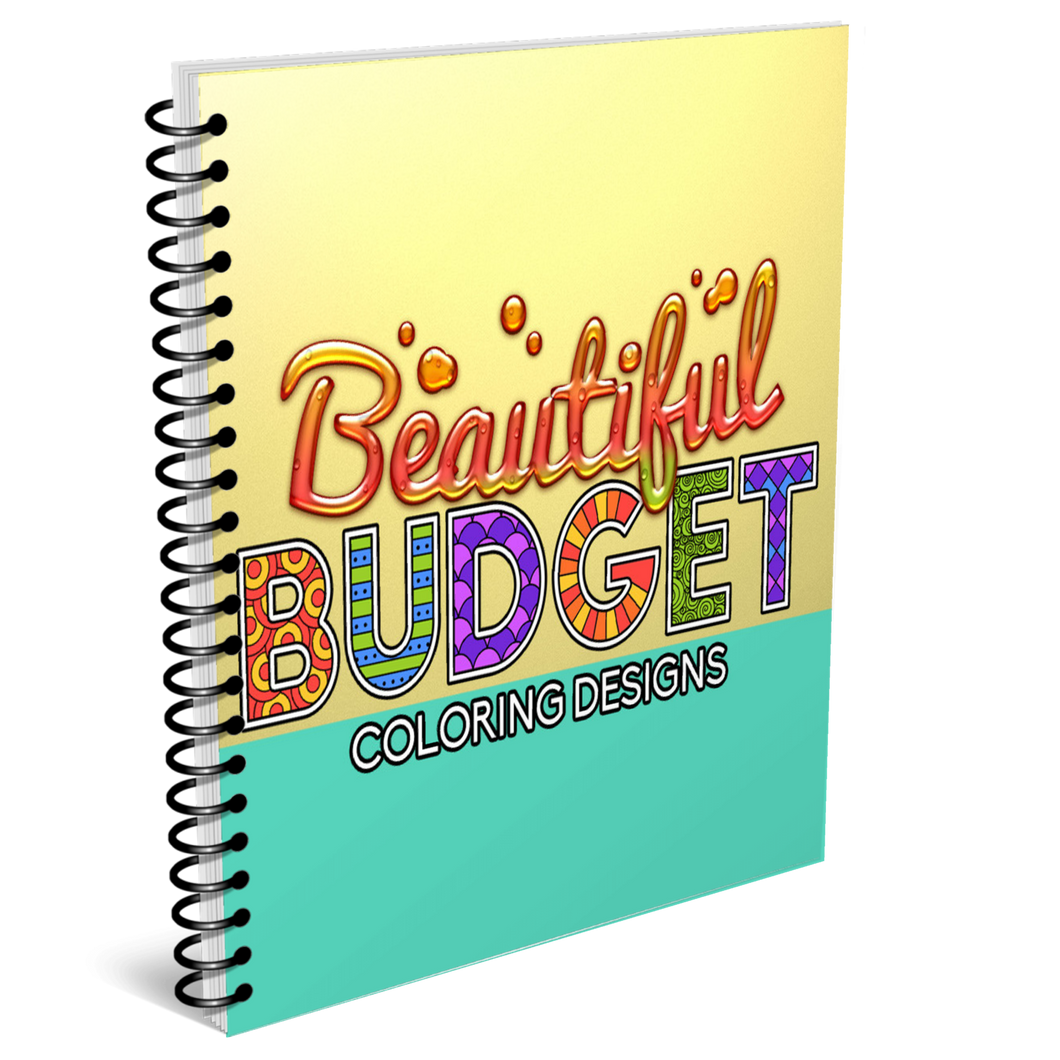 Beautiful Budget Coloring Planner