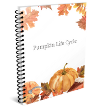 Load image into Gallery viewer, Pumpkin Life Cycle printable workbook
