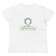 Load image into Gallery viewer, Life as a Lifeschooler logo T-shirt
