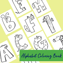Load image into Gallery viewer, Alphabet Coloring Book
