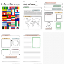 Load image into Gallery viewer, Country and Missions Study Printable
