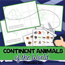Load image into Gallery viewer, Animal Continents
