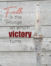 Load image into Gallery viewer, &quot;Faith is the Hinge&quot; Printable
